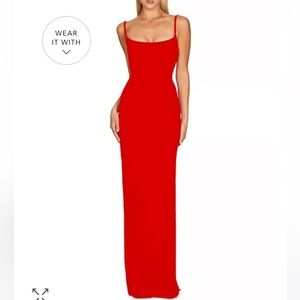 Nookie Bailey Column Gown Red